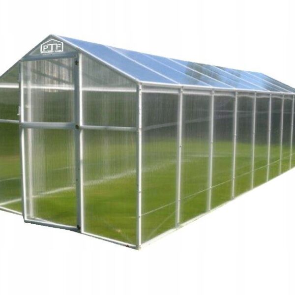 Szklarnie szklarnia ogrodowa z poliwĘglanu 12m2 tunel poliwĘglanowy 210x606 ptf